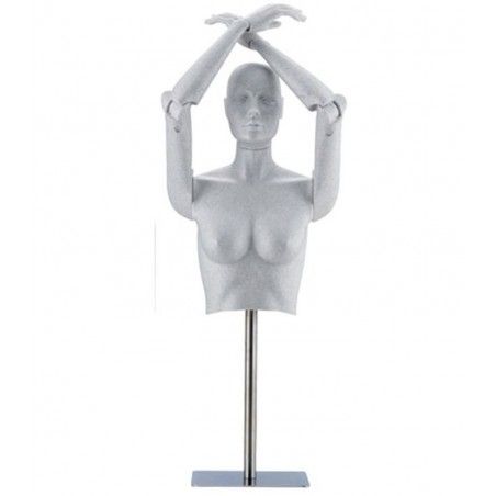 Mannequin Flexible Woman Flexible Bust Form Mannequins Online